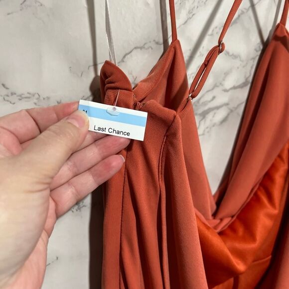 Katie May So Juicy Gown in Rust - Picture 7 of 10